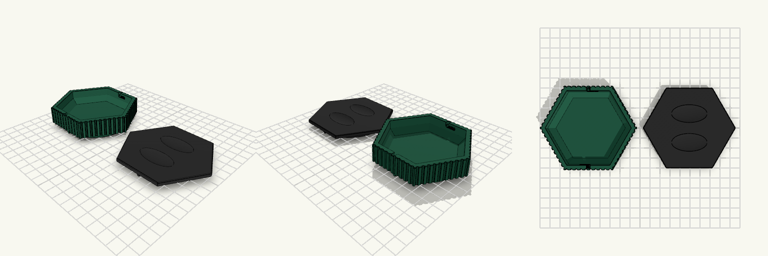 90mm Meshing Token Tray