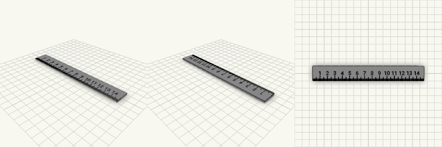 15 cm Mõõdupulk