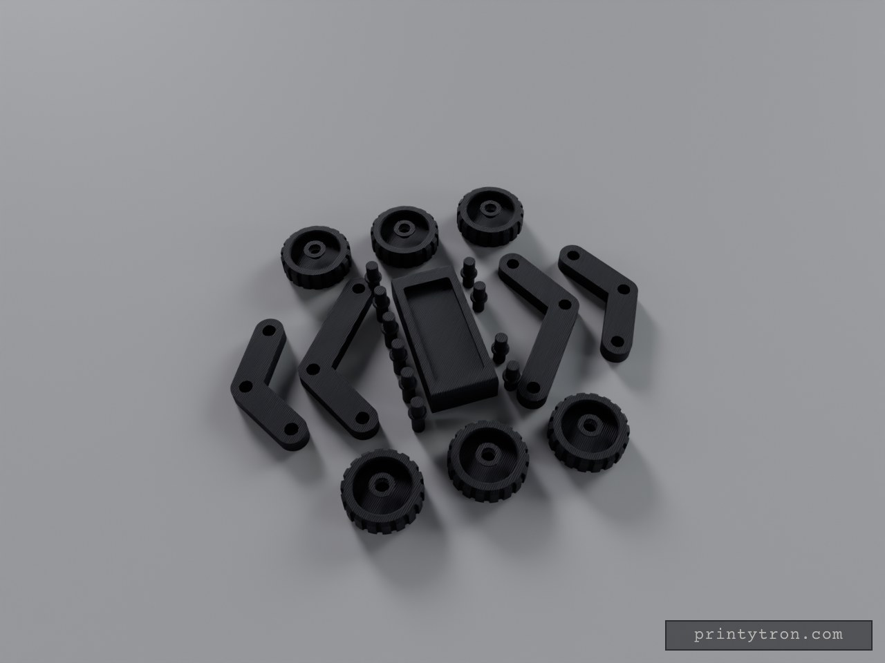 Rover Rocker-Bogie Linkage