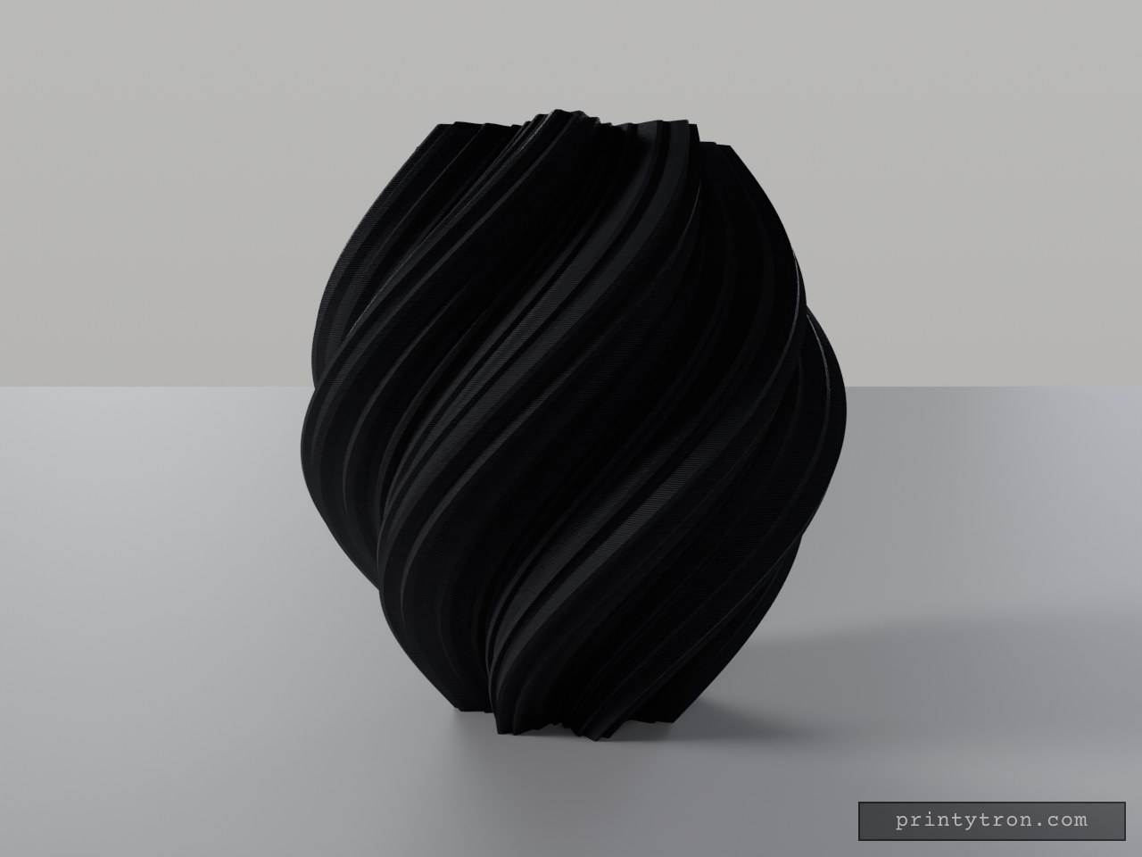 150mm Ribbed Vase Shade
