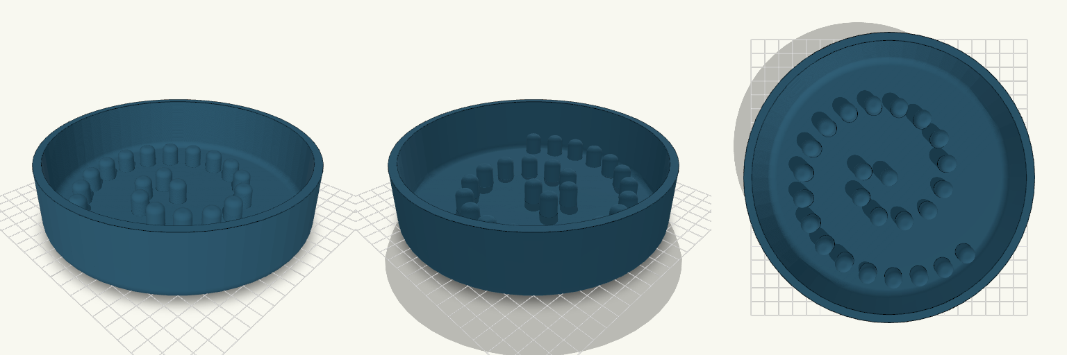 Spiral Slow Feeder Cat Bowl