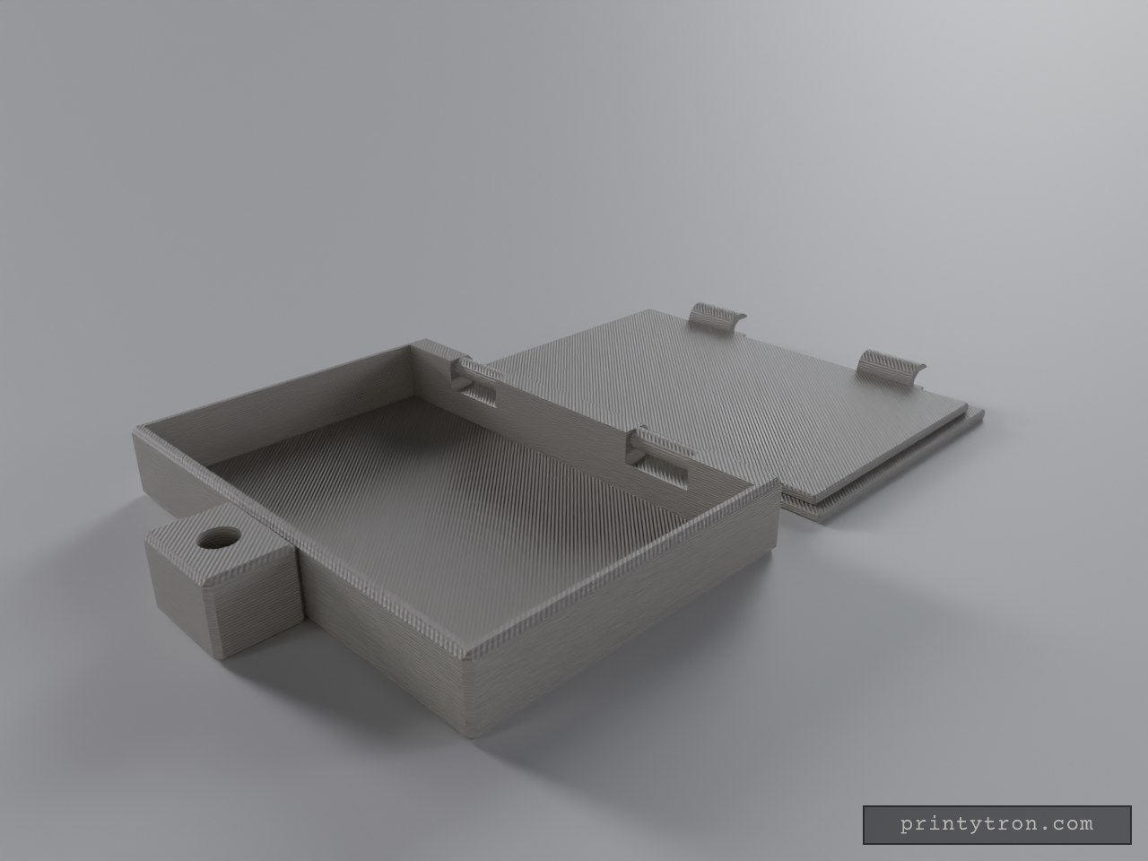 Armored Clamshell Card Lockbox