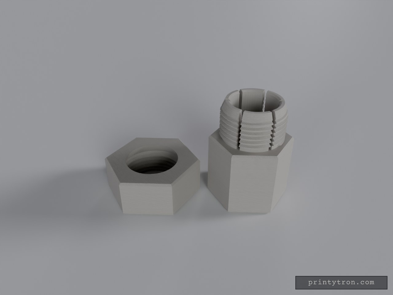 20mm ID Threaded Collet & Nut