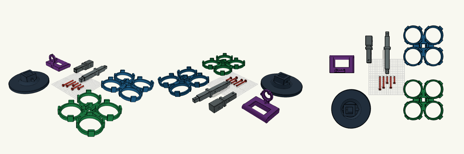 Modular Bocce Ball Caddy