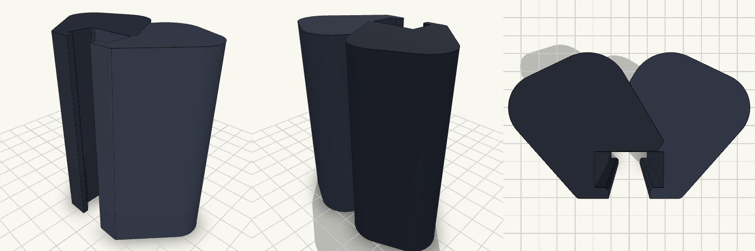 Manta Contour Console Grips