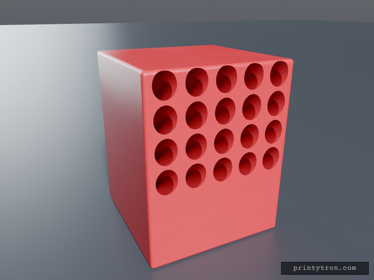 Angled Desktop Pen Organizer