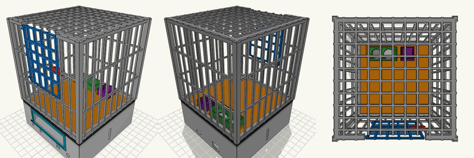 Modular Smart Bird Cage