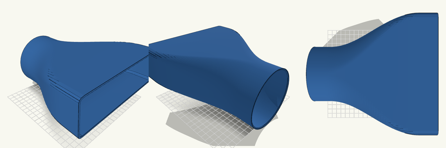 Eccentric Duct Adapter
