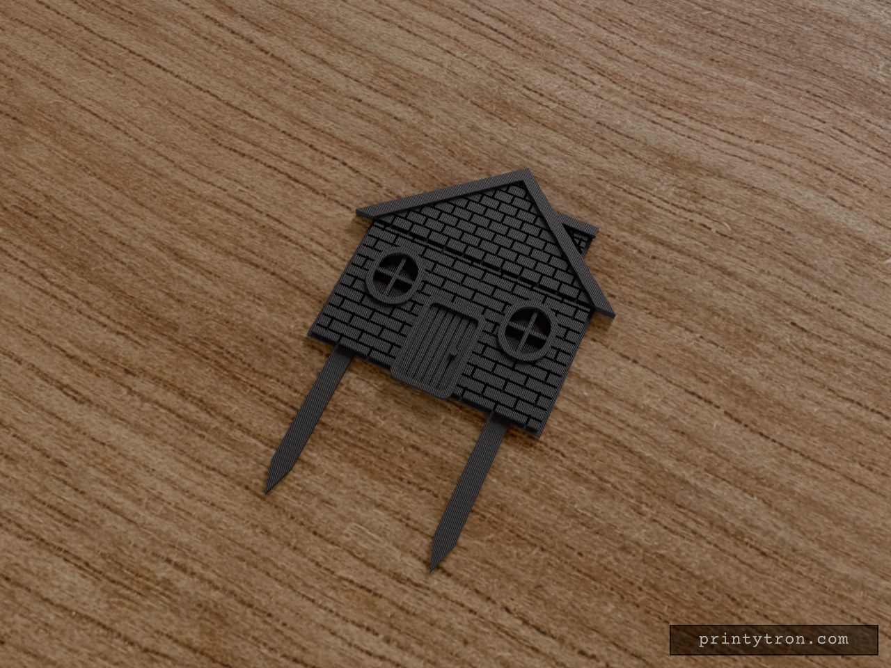 Casa tercer cerdito - Topper
