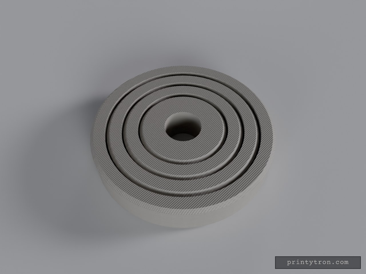 Print-in-Place Desk Gyro