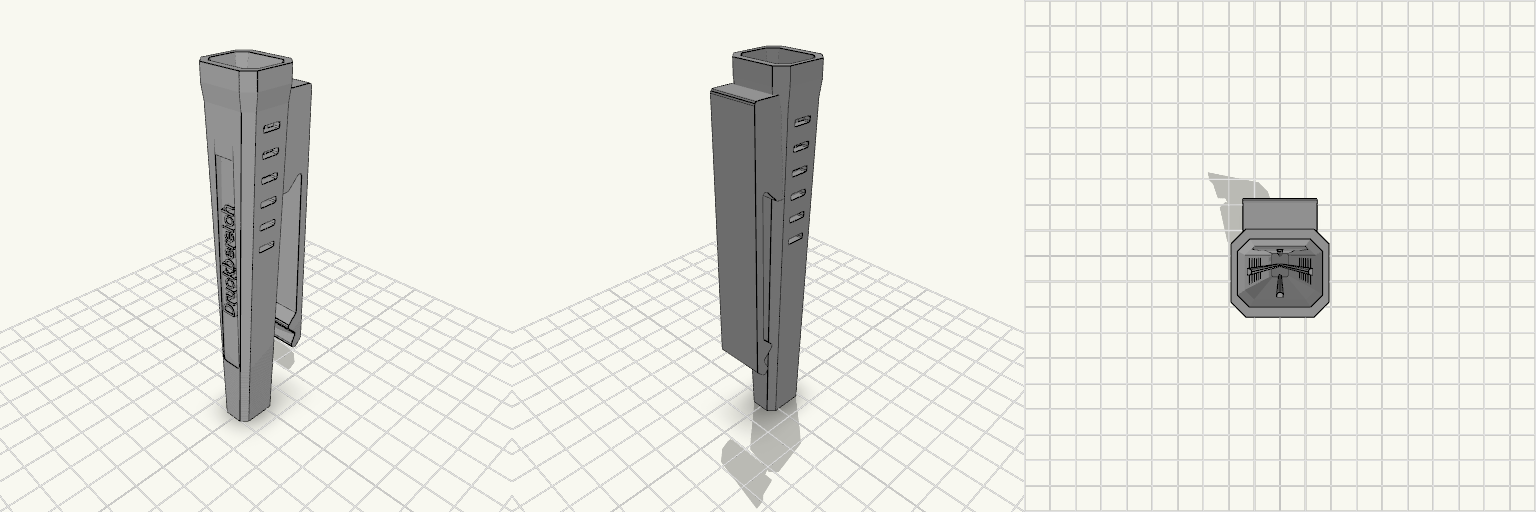 Tapered Scissor Belt Holster