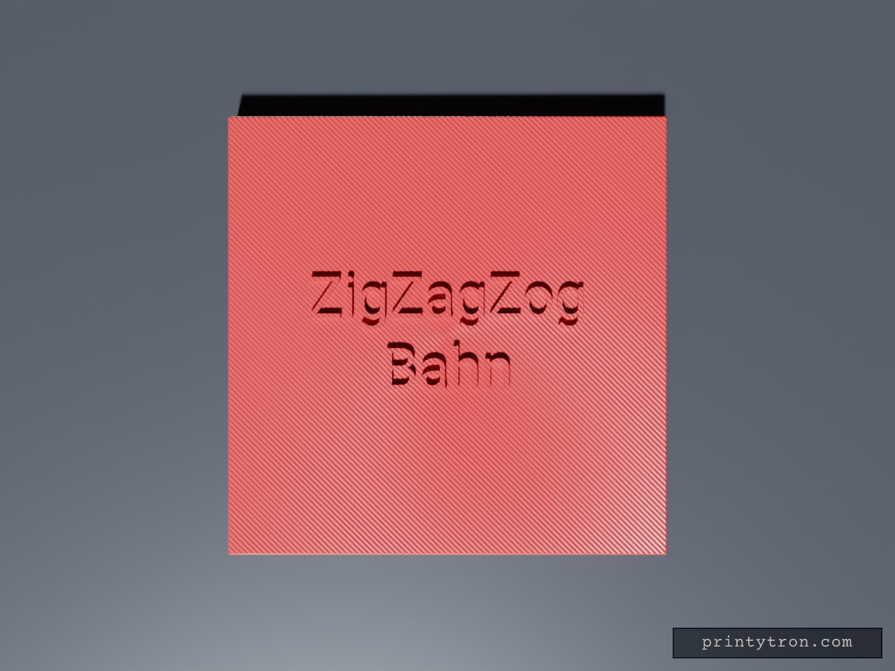 ZigZagZog Bahn Railway Tile