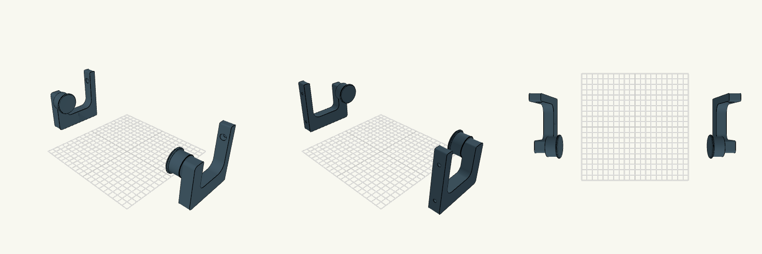 Wall-Mount Paper Towel Brackets