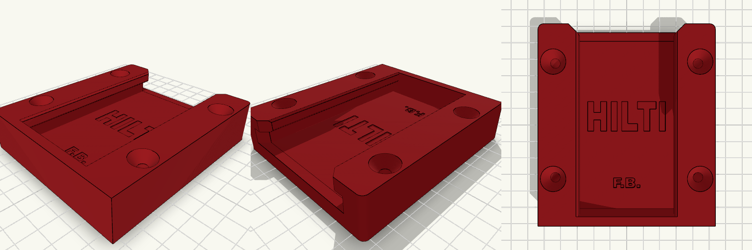 Hilti Nuron Battery Bracket v3