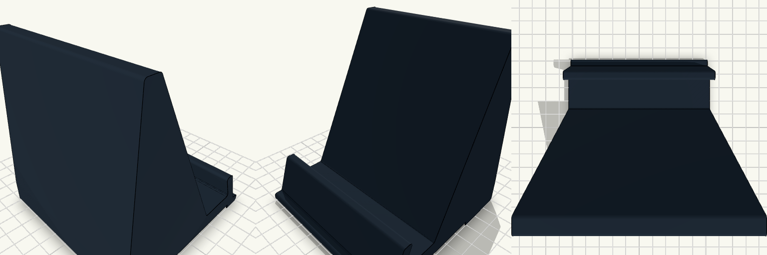 Oversized Desk Device Stand