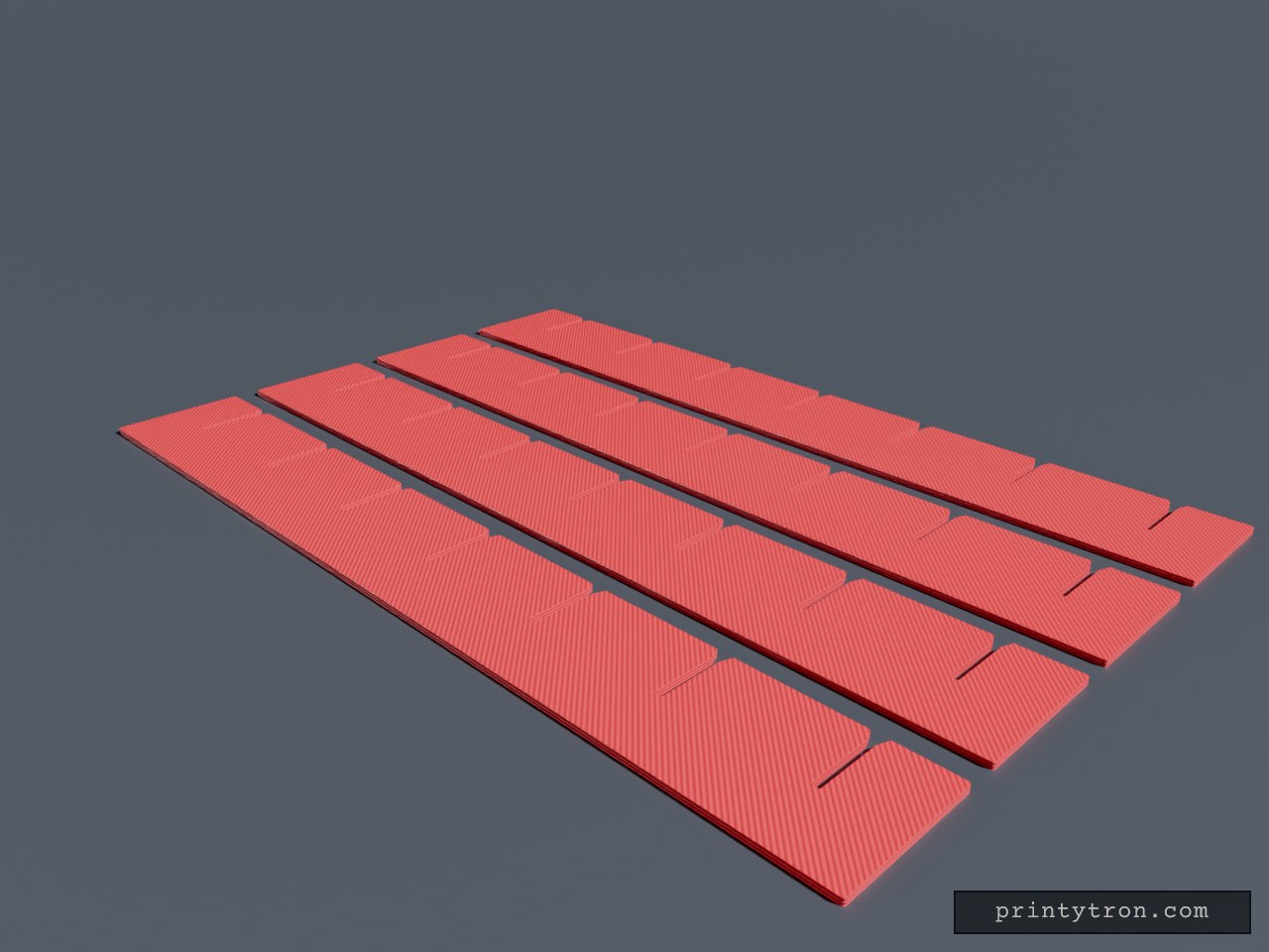 Slotted Junk Drawer Dividers