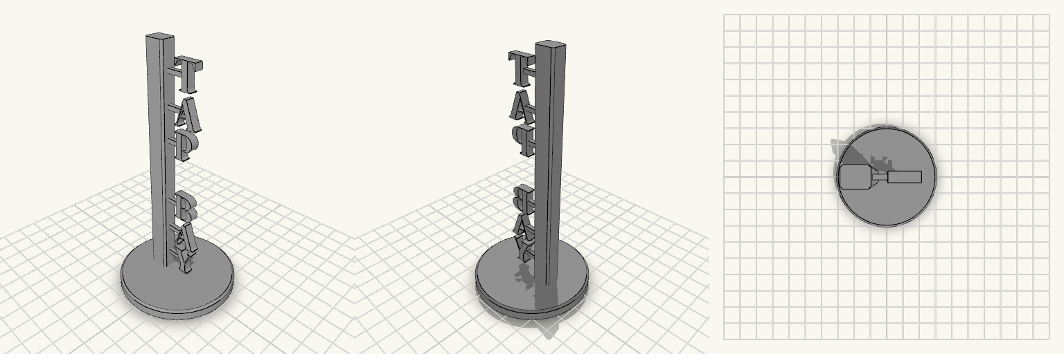 tapbay pillar stand