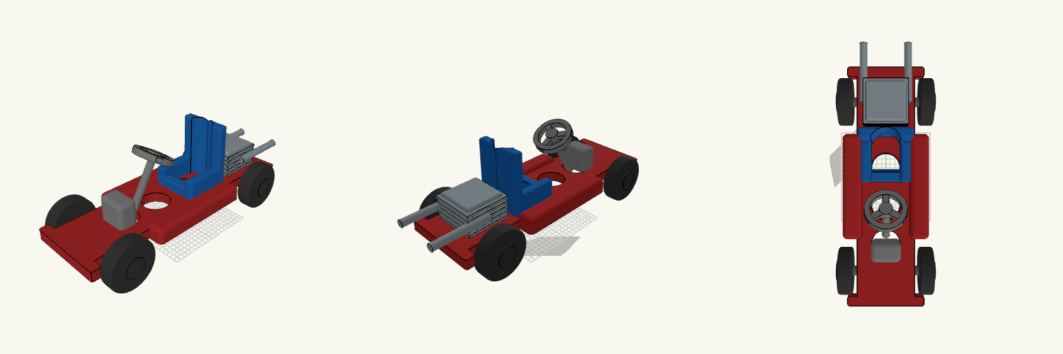 Track-Ready Kart Frame