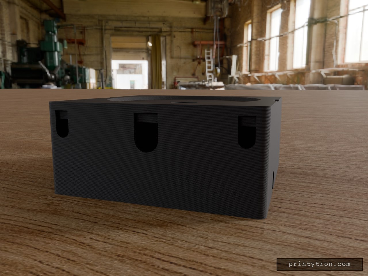 Cable organizer box with Unifi AP Lid