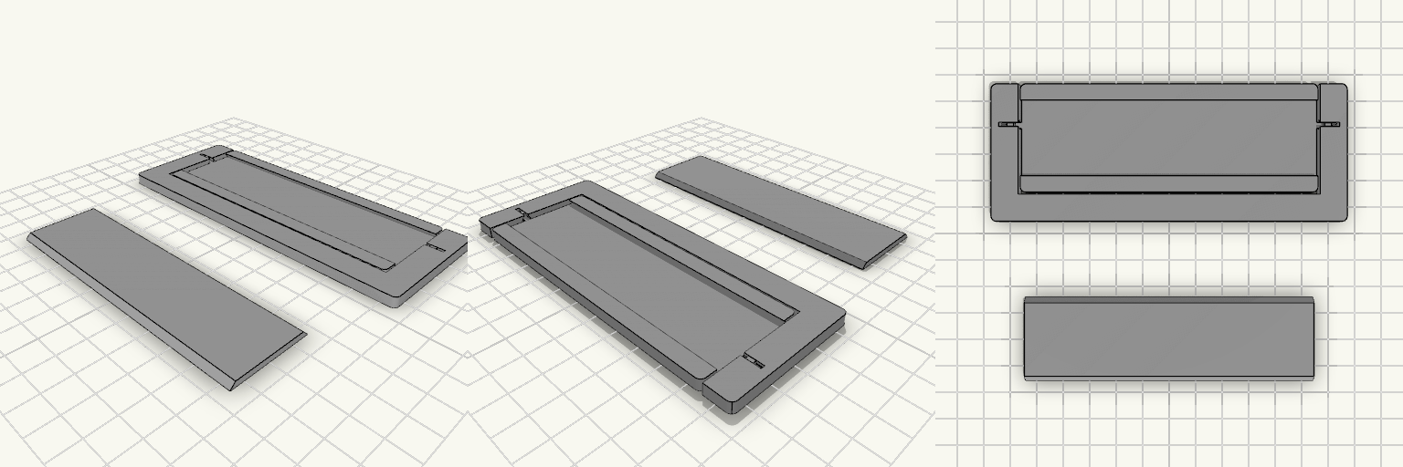 Folding Flat-Pack Name Tag c2