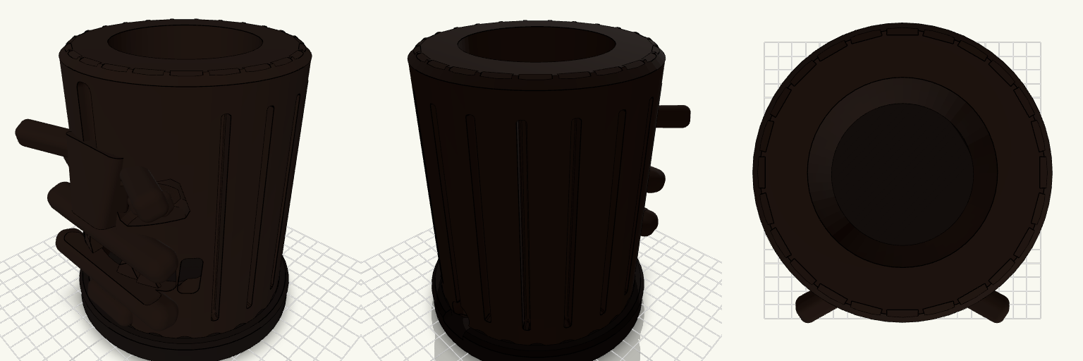 Tiki Speaker Enclosure & Pedestal