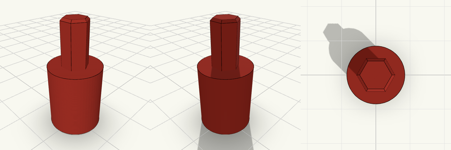 D-Shaft to Hex Motor Adapter