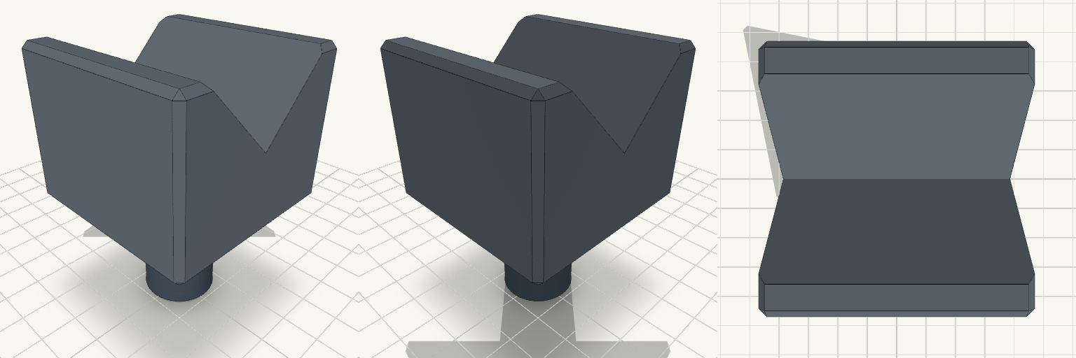 20mm V-Notch Bench Dog