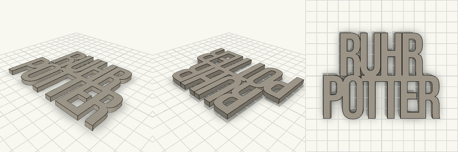 Freestanding Letter Block