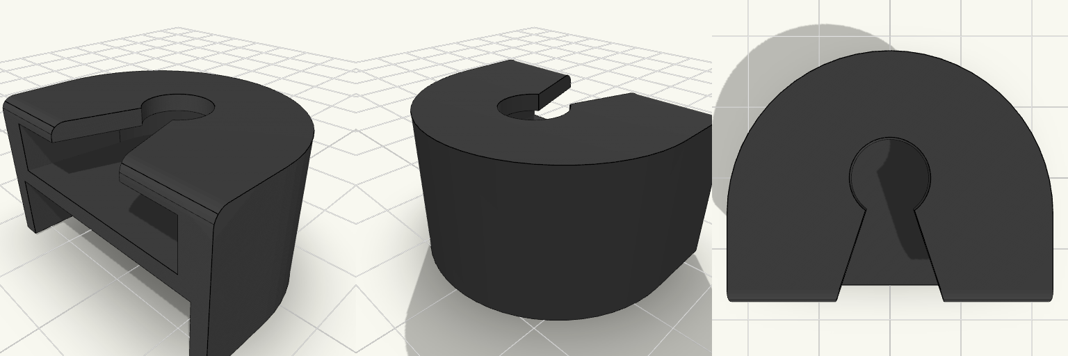 Utilitarian Door Clip Holder