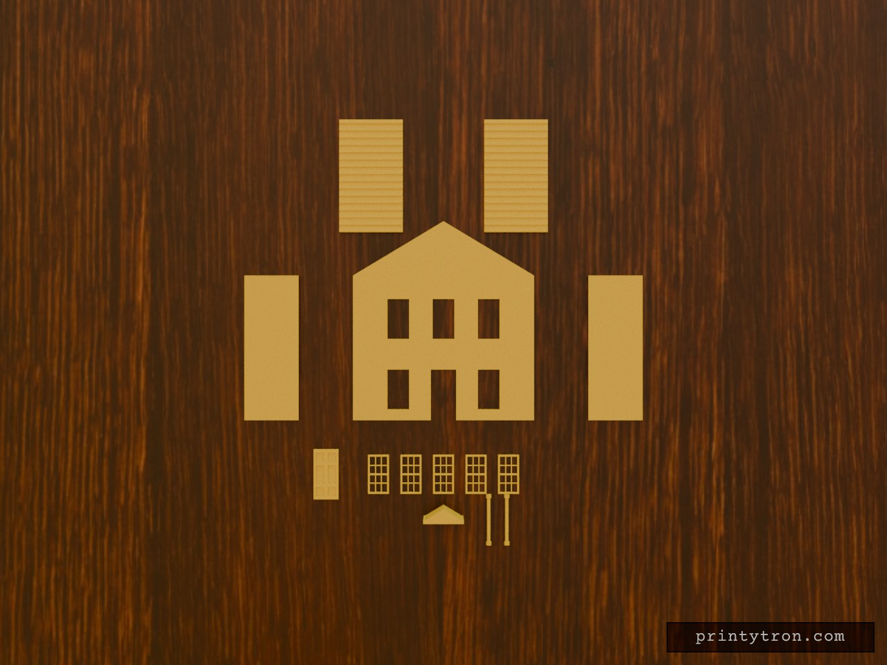 OO Scale Low-Relief Georgian HouseKit