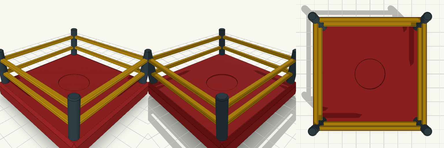 Thumb Wrestling Ring Mat