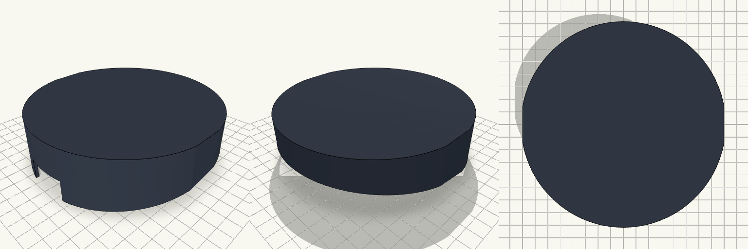 134.5mm Domed Feeder Cap