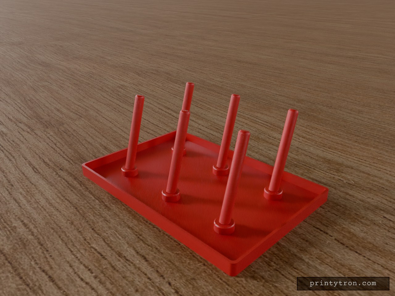 Angled Travel Mug Drying Rack