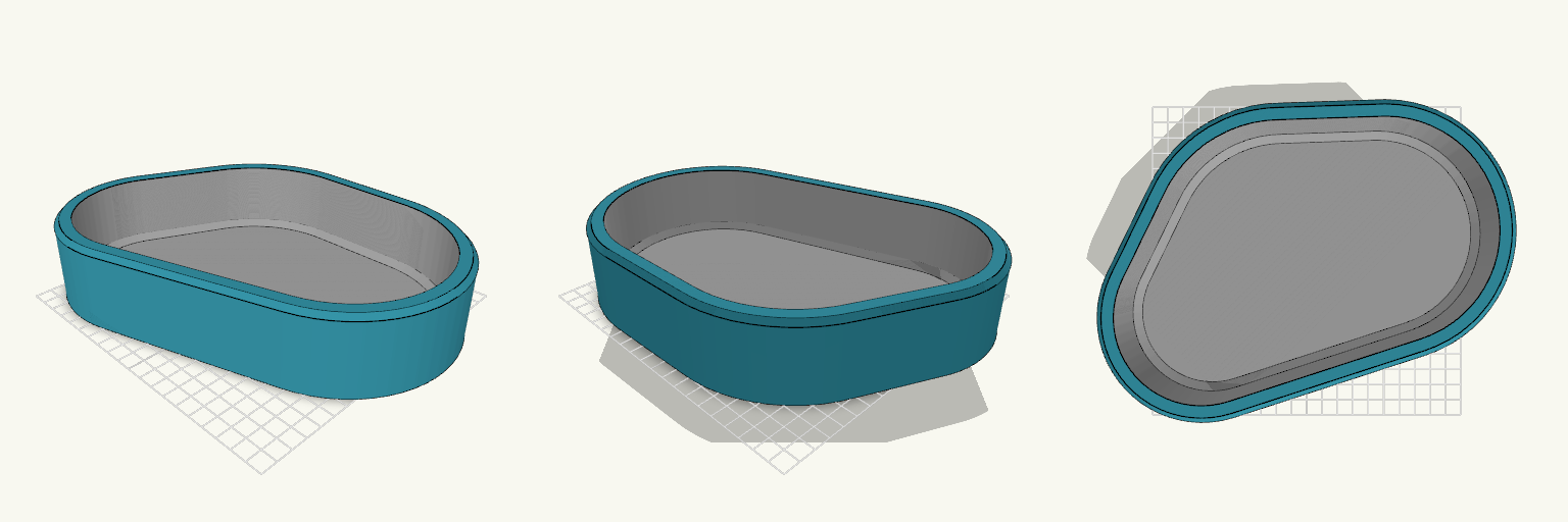 240mm Kidney Pool With Slide Receiver