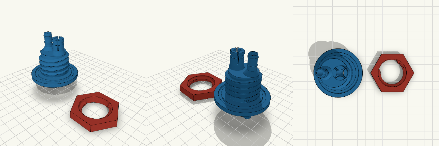 8mm Tank Bulkhead Fitting