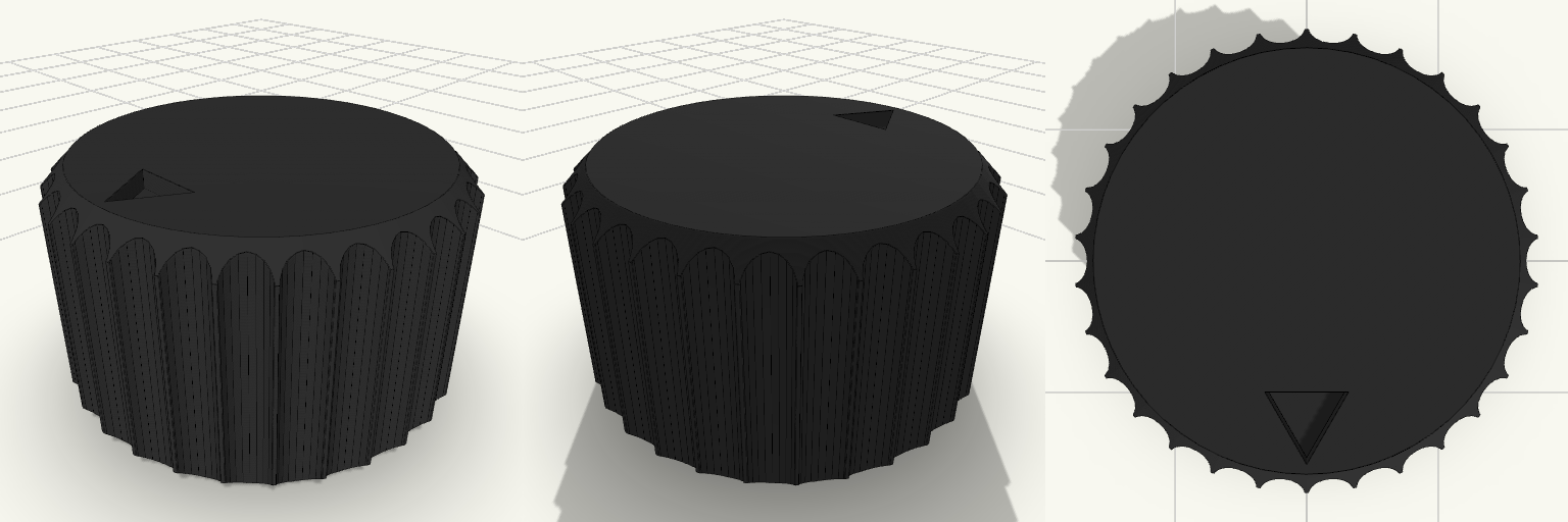 Replacement Radio Knob