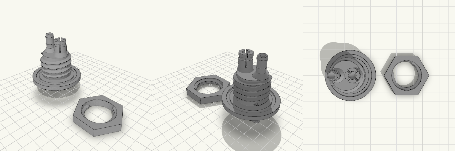 8mm Tank Bulkhead Fitting