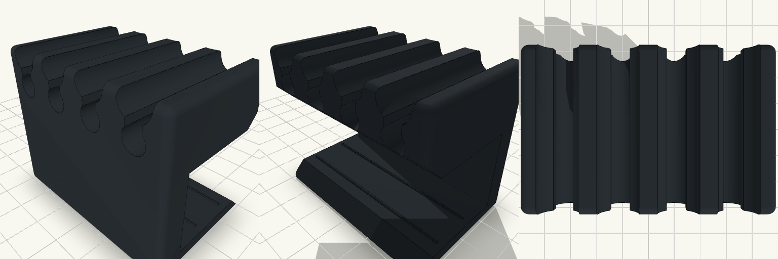 25mm Desk Edge Cable Clip