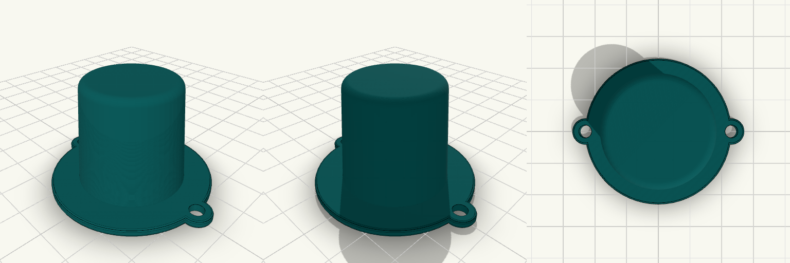 45mm Cat Top Hat