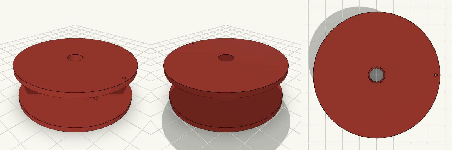 60mm Winding Spool With Anchors