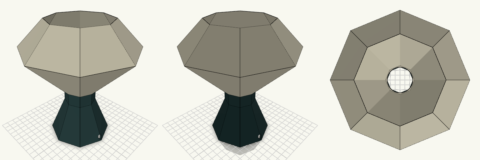 Faceted Crystal Desk Lamp