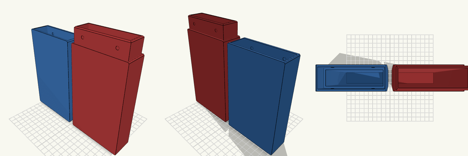 13-Inch Magnetic Sliding Box