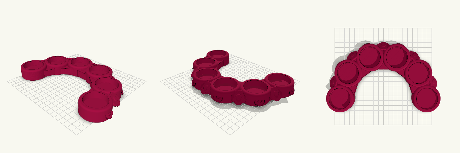 Semi-Circle Tealight Arc