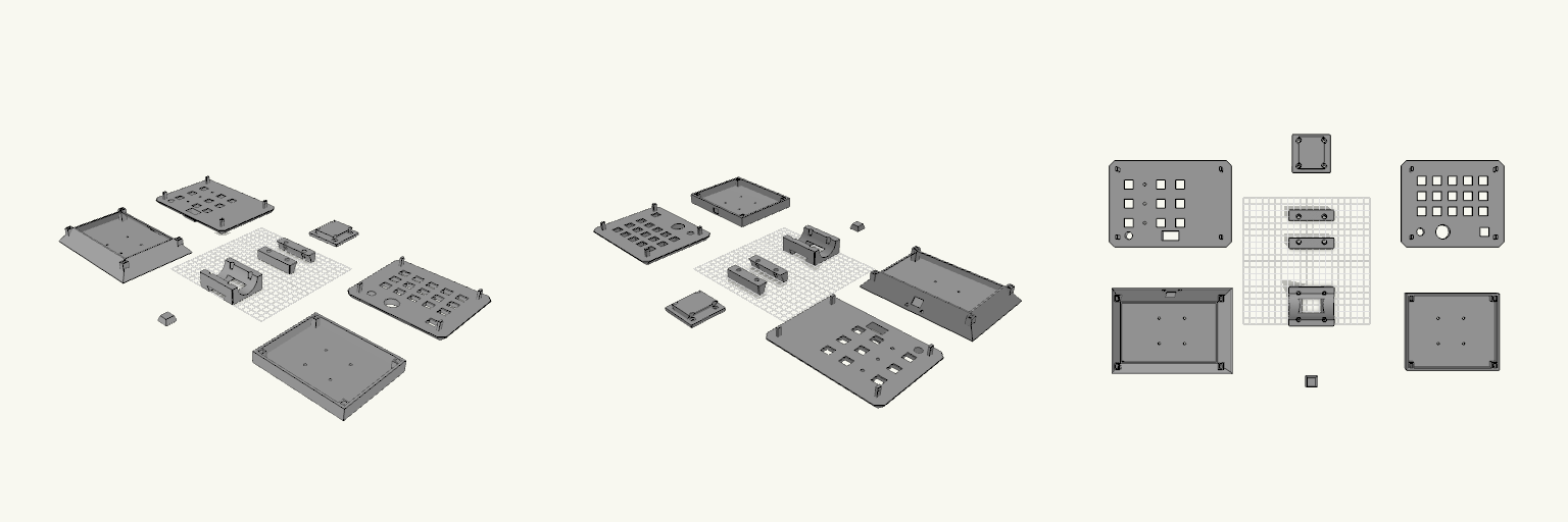 Faceted SimHub Button Box