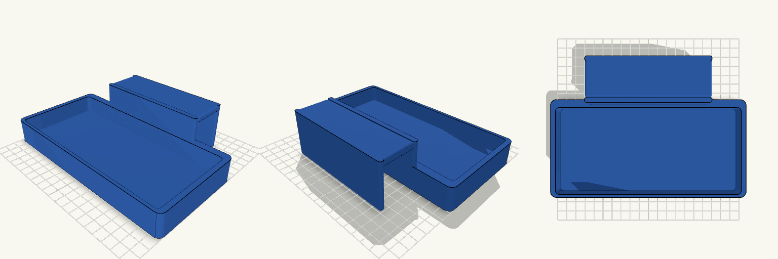 BunkMate — Magnetic Rail Tray