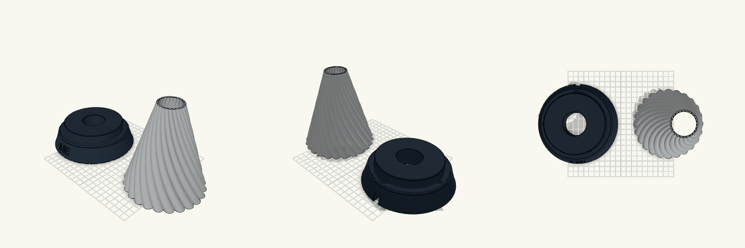 Low Twist Table Lamp