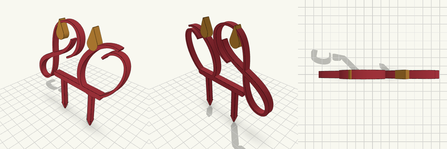 80 Cake Topper With Spikes