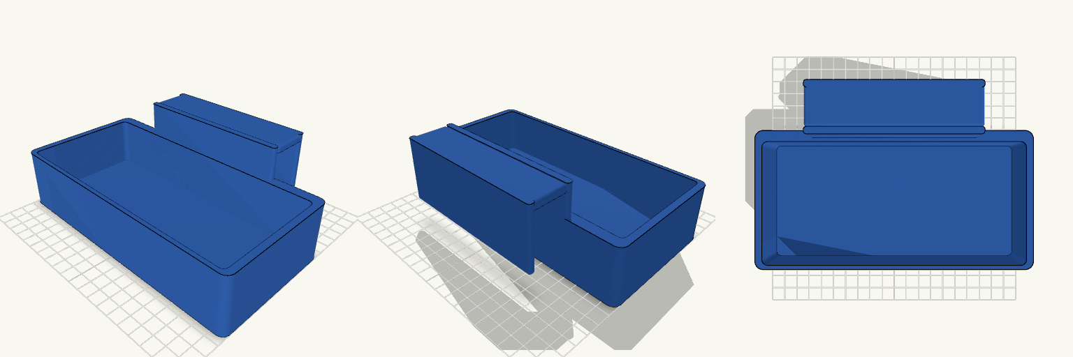 BunkMate — Magnetic Rail Tray