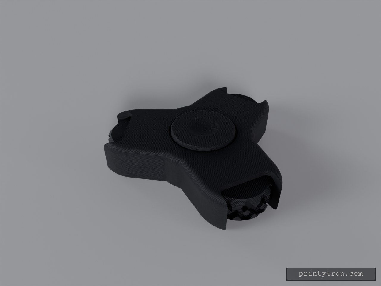 Print-in-Place Tri-Wheel Fidget