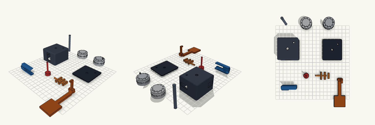 Print Bed Mechanical Counter